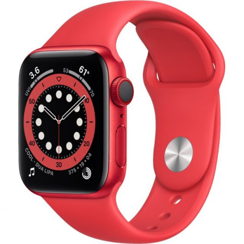 Apple Watch Series 6 GPS + Cellular 40mm (PRODUCT)RED Aluminum Case w. (PRODUCT)RED Sport B. (M02T3)